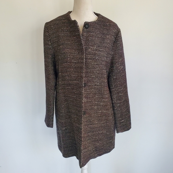 H&M Multi Textured Weave Coat - Picture 3 of 14